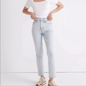 Madewell The Perfect Vintage Jean in Torrance Wash size 26 high waist straight